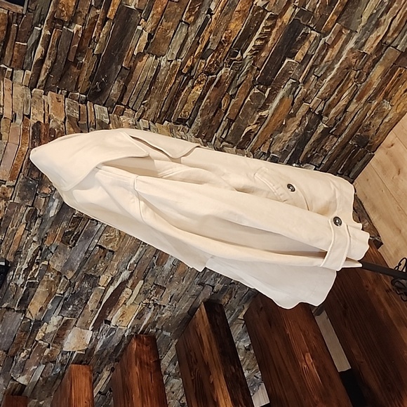 Free PeopleHighlands Double-Breasted Cotton Peacoat - Picture 4 of 16